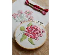 DMC Mindful Making kit de broderie 2 designs "rosée du matin" avec cadre de broderie, pré-imprimé