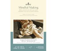 DMC Mindful Making Quiet Time Kit de Tricot pour Couverture, Coloris Assortis, Taille unique TR104K