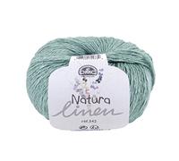 DMC Garn – Pelote de fil à tricoter Natura Linen – 50 g/150 m – Idéal pour les vêtements – 15 coloris