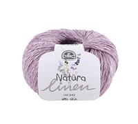 DMC - Natura Linen - Pelote de fil à tricoter | Idéal pour les vêtements | 50 g - 150 m | 15 coloris