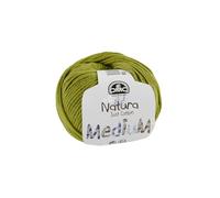 DMC - Natura Médium - Pelote de fil à tricoter et à crocheter | 100% coton - Idéal pour les vêtements | 50 g - 75 m | 27 coloris