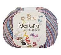 DMC Natura Multico 100% coton – 50 g / 155 m – Idéal pour déco et vêtements – 6 coloris