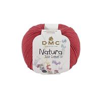DMC - Natura - Pelote de fil à tricoter et à crocheter | 100% coton - Idéal pour déco et vêtements | 50 g- 155 m | 65 coloris