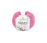 DMC - Natura - Pelote de fil à tricoter et à crocheter | 100% coton - Idéal pour déco et vêtements | 50 g- 155 m | 65 coloris