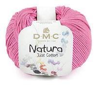 DMC - Natura - Pelote de fil à tricoter et à crocheter | 100% coton - Idéal pour déco et vêtements | 50 g- 155 m | 65 coloris