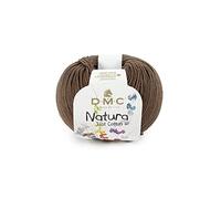 DMC - Natura - Pelote de fil à tricoter et à crocheter | 100% coton - Idéal pour déco et vêtements | 50 g- 155 m | 65 coloris