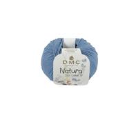 DMC - Natura - Pelote de fil à tricoter et à crocheter | 100% coton - Idéal pour déco et vêtements | 50 g- 155 m | 65 coloris