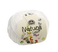 DMC - Natura - Pelote de fil à tricoter et à crocheter | 100% coton - Idéal pour déco et vêtements | 50 g- 155 m | 65 coloris