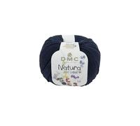 DMC - Natura - Pelote de fil à tricoter et à crocheter | 100% coton - Idéal pour déco et vêtements | 50 g- 155 m | 65 coloris