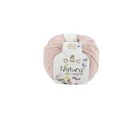DMC - Natura - Pelote de fil à tricoter et à crocheter | 100% coton - Idéal pour déco et vêtements | 50 g- 155 m | 65 coloris