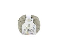 DMC - Natura - Pelote de fil à tricoter et à crocheter | 100% coton - Idéal pour déco et vêtements | 50 g- 155 m | 65 coloris
