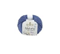 DMC - Natura - Pelote de fil à tricoter et à crocheter | 100% coton - Idéal pour déco et vêtements | 50 g- 155 m | 65 coloris
