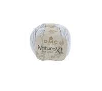 DMC - Natura XL - Pelote de fil à tricoter et à crocheter | 100% coton - Idéal pour déco, accessoires et vêtements | 100 g - 75 m | 23 coloris