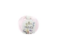DMC Natura Yarn, 100 % coton, layette rose (N06), 50 g, 9.0 x 9.0 x 7.0 cm