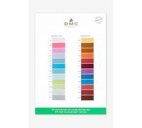 DMC - Nuancier des 24 nouvelles couleurs en fil Coton Retors Mat