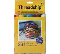 DMC Garn – Pack de 36 échevettes multi-brins, 100% coton, couleurs primaires