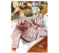 DMC Patron de tricot en laine mérinos - Cardigans, chaussures, gants
