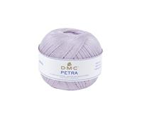 DMC Garn - Fil à tricoter et à crocheter Pétra - 100% coton - 4 pelotes 100g grosseur 5