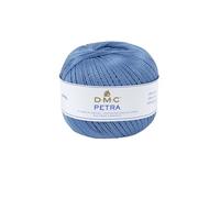 DMC - Pétra - Fil à tricoter et à crocheter | 100% coton - Idéal pour vêtements, layette et décoration