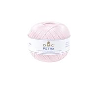 DMC Petra Fil à crochet 100 % coton Rose Taille 8