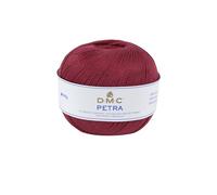 DMC - Pétra - Fil à tricoter et à crocheter | 100% coton - Idéal pour vêtements, layette et décoration