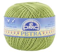 DMC Fil Petra, 100% Coton, Vert, Taille 5