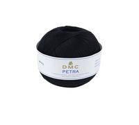 DMC - Pétra - Fil à tricoter et à crocheter | 100% coton - Idéal pour vêtements, layette et décoration