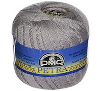 DMC - Pétra - Fil à tricoter et à crocheter | 100% coton - Idéal pour vêtements, layette et décoration
