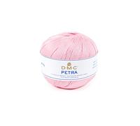 DMC - Pétra - Fil à tricoter et à crocheter | 100% coton - Idéal pour vêtements, layette et décoration