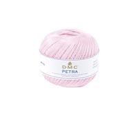 DMC - Pétra - Fil à tricoter et à crocheter | 100% coton - Idéal pour vêtements, layette et décoration