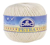 DMC - Pétra - Fil à tricoter et à crocheter | 100% coton - Idéal pour vêtements, layette et décoration