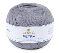 DMC - Pétra - Fil à tricoter et à crocheter | 100% coton - Idéal pour vêtements, layette et décoration