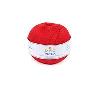 DMC - Pétra - Fil à tricoter et à crocheter | 100% coton - Idéal pour vêtements, layette et décoration