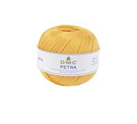 DMC Petra Pelote de Fil 100% Coton Jaune Taille 5