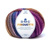 DMC - Pirouette, effet multicolor - Chaud, doux et léger | Idéal pour tous types de vêtements | 200 g, 500 m, 10 coloris