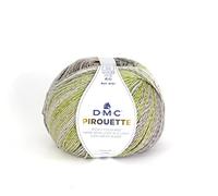DMC Garn Pirouette – effet multicolor, chaud doux léger – 200 g / 500 m, 10 coloris