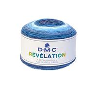 DMC - Révélation - Fil à tricoter multicolore léger, idéal pour des étoles et foulards tendances | 150 grammes - 520 m | Aiguilles et crochet n°4
