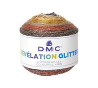 DMC - Révélation - Fil à tricoter multicolore léger, idéal pour des étoles et foulards tendances | 150 grammes - 520 m | Aiguilles et crochet n°4