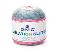 DMC - Révélation - Fil à tricoter multicolore léger, idéal pour des étoles et foulards tendances | 150 grammes - 520 m | Aiguilles et crochet n°4