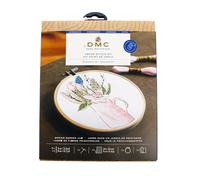DMC - Fleurs en pot par Anna Matvieieva Kit point de croix intermédiaire