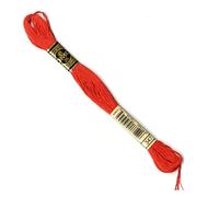Bulk Buy : DMC Six Strand Broderie Coton 8 m très foncé Saumon 117-347 (12)