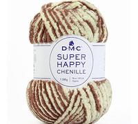 DMC - Super Happy Chenille - Fil pour tricot et crochet | Amigurumis - Effet velour | Certifié Oeko-Tex standard 100