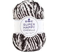 DMC - Super Happy Chenille - Fil pour tricot et crochet | Amigurumis - Effet velour | Certifié Oeko-Tex standard 100