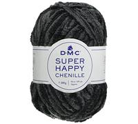 DMC - Super Happy Chenille - Fil pour tricot et crochet | Amigurumis - Effet velour | Certifié Oeko-Tex standard 100