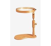 DMC - Tambour genou à broder en bois de hêtre - Facilite la confection de broderie point de croix ou traditionnelle | Pour droitière et gauchère - 21 cm