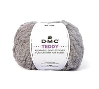 DMC - Teddy, fil doux | Idéal pour les petits | 50 g, 90 m, 8 coloris