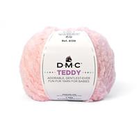 DMC - Teddy, fil doux | Idéal pour les petits | 50 g, 90 m, 8 coloris