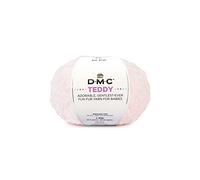 DMC - Teddy, fil doux | Idéal pour les petits | 50 g, 90 m, 8 coloris
