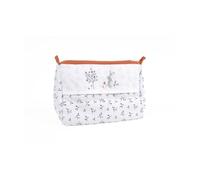 Trousse De Toilette À Broder "Feuillages" ¿ Élégance Et Personnalisation Pour Bébé - Dmc Orange