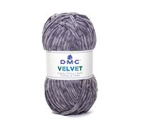 DMC - Velvet fil tricot, fil extrêmement chaud et doux avec un effet velours - Idéal pour la création de vêtements, d’accessoires et d’éléments de décoration | 100 g, 100 m, 10 couleurs
